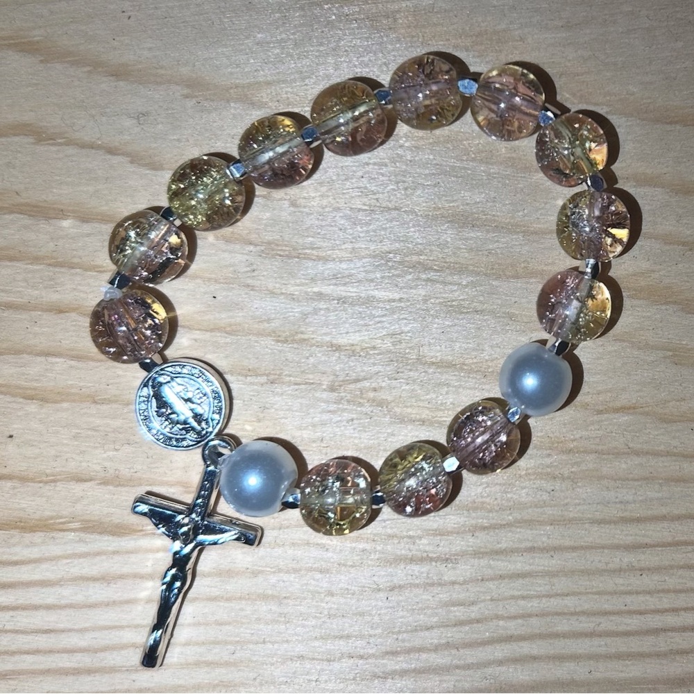Rosary bracelet